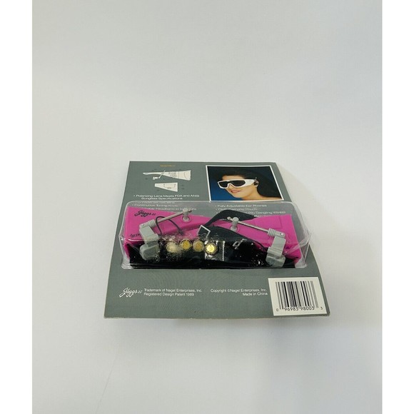 Vintage 80's Brodmann Radio Sunglasses Rare Hipster Retro Throwback Nostalgia - Picture 6 of 7